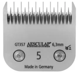 GT 357 AESCULAP Size 5 - 6,3 mm Snap On Scherkopf, grob